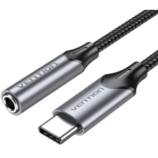 Vention usb-c/m - 3.5mm/f , (fülhallgató, alu,szürke), 1m, kábel kábel és adapter