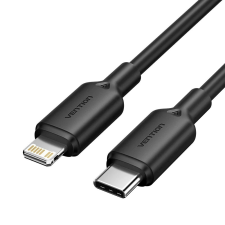 Vention USB-C to Lightning Cable 3A 480Mbps 1m BLACK kábel és adapter