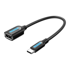 Vention USB-C – USB-A adapter 0.15m fekete (CCSBB) kábel és adapter