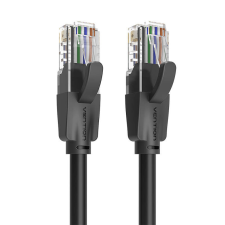 Vention UTP Category 6 Network Cable Vention IBEBF 1m Black kábel és adapter
