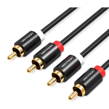 Vention VAB-R06-B100 2x RCA apa - 2x RCA apa Kábel (1m) kábel és adapter