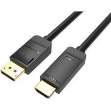 Vention Vention Displayport 4K -> HDMI, (fekete), 1m, kábel kábel és adapter