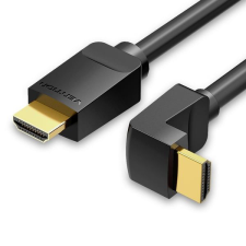 Vention Vention HDMI A male - HDMI A male 90 degrees cable 2m Black kábel és adapter