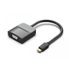 Vention Vention USB-C -> VGA, 0,15m (ABS, fekete) adapter
