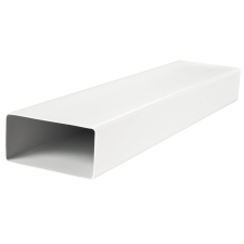 VENTS LAPOS PVC LÉGCSATORNA 204X60MM, 1M HOSSZÚ építőanyag