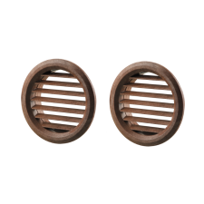 VENTS Műanyag mahagóni szellőzőrács rovarhálóval 50MM/ 2DB hűtés, fűtés szerelvény