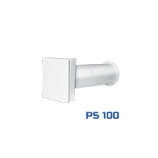 VENTS Passzív szellőztető, fali légbeeresztő (PS 100) kerek szellőző villanyszerelés