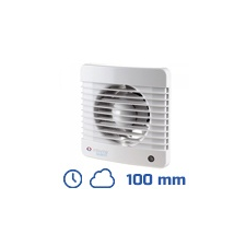 VENTS Ventilátor, Silenta-MTH (100 mm) időkapcsolós, páraérzékelős villanyszerelés