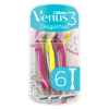 Venus Gillette Venus 3 Dragonfruit Eldobható Borotva, 6 Db/Csomag