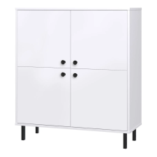  Venus Komód 100x40x113cm, Fehér bútor