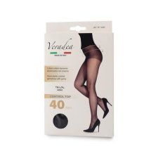 Veradea Control Top 40 DEN S/M harisnyanadrág fekete No1600 harisnya, combfix