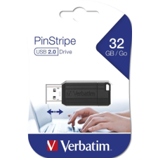 Verbatim 32GB PinStripe USB2.0 Black (49064) pendrive
