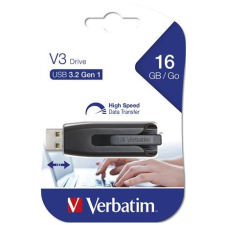 Verbatim 49172 pendrive, 16gb, usb 3.2, 60/12 mb/s, fekete-szürke pendrive
