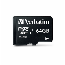 Verbatim 64GB microSDXC Class10 + adapterrel (44084) memóriakártya