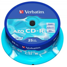 Verbatim CD-R 52x AZO 25db hengeres írható és újraírható média