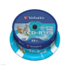 Verbatim CD-R Verbatim 700MB 52x nyomtatható matt 25db/henger 43439