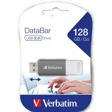 Verbatim DataBar 128GB USB 2.0 Szürke (49456) pendrive