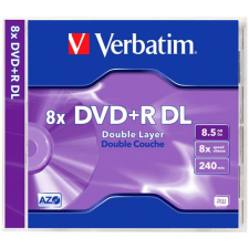 Verbatim DVD+R 8.5GB 8X Doublelayer DVD lemez (43541) írható és újraírható média