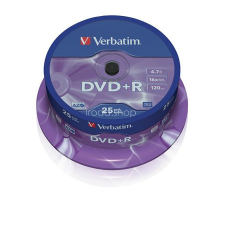 Verbatim DVD-R lemez, AZO, 4,7GB, 16x, 25 db, hengeren, VERBATIM írható és újraírható média
