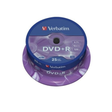 Verbatim DVD-R Verbatim 4,7GB 16x 25db/henger 43522 írható és újraírható média