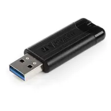 Verbatim flashdisk 32GB USB 3.0 PinStripe USB meghajtó fekete (49317) pendrive
