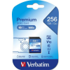 Verbatim Memóriakártya, SDXC, 256GB, CL10/U1, 90/10 MB/s, VERBATIM Premium (MVS256G)