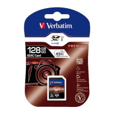 Verbatim Memóriakártya Verbatim SDXC Class 10 128GB 44025 memóriakártya