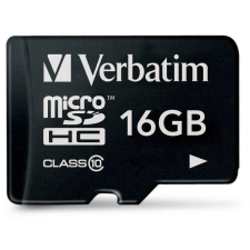 Verbatim microSDHC Card 16GB MicroSDHC 10 MB/s 44010 memóriakártya