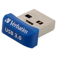 Verbatim Nano Store'n'Stay pendrive 64Gb, USB 3.0, kék (98711) pendrive