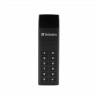 Verbatim Pen Drive 128GB Verbatim Keypad Secure fekete USB 3.0 (49429) (Verbatim 49429)