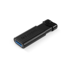Verbatim Pen Drive 128GB Verbatim PinStripe USB 3.0 fekete (49319) (49319) pendrive