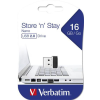 Verbatim Pendrive, 16GB, USB 2.0, 10/3MB/sec, VERBATIM "Nano"