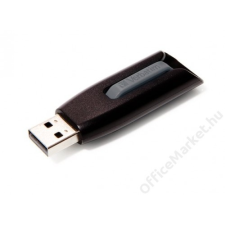 Verbatim Pendrive, 256GB, USB 3.0, 80/25 MB/sec, VERBATIM V3, fekete-szürke (UV256GS) pendrive