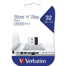 Verbatim Pendrive, 32GB, USB 2.0, 10/3MB/sec, VERBATIM "Nano" pendrive