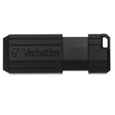 Verbatim PinStripe 64GB, USB 2.0, 10/4MB/sec fekete pendrive pendrive