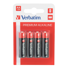 Verbatim Premium alkáli ceruzaelem AA (4db/csomag)  (49921) (ver-49921) ceruzaelem