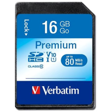 Verbatim Premium SDHC 16GB UHS-I V10 U1 memóriakártya