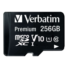 Verbatim Premium U1 256 GB MicroSDXC UHS-I Class 10 (44087) memóriakártya