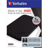 Verbatim Ssd (külső memória), 1tb, usb 3.2, verbatim "storen go", fekete