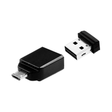Verbatim Store&#039; n&#039; Go Nano USB flash meghajtó 32 GB USB A típus 2.0 Fekete pendrive
