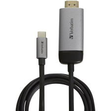 Verbatim USB-C - HDMI 4K ADAPTER - USB 3.1 GEN 1 / HDMI 1.5M kábel és adapter