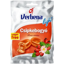 Verbena sugar free csipkebogyó cukorka 60g csokoládé és édesség