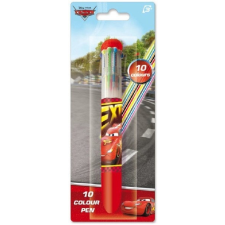 Verdák 10 színű toll Disney Cars, Verdák iskolai kiegészítő