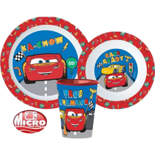 Verdák Disney Verdák étkészlet micro szett pohárral race babaétkészlet