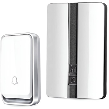 Verk 01701 Bezdrátový zvonek IP44, přijímač, ovladač, 150 m, bílý csengő
