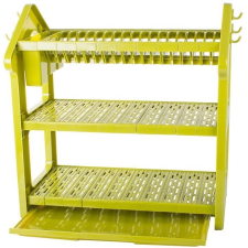 Verk 07109 Three-level dish drainer green (42675) konyhai eszköz