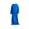 Verk gyapjú, ujjakkal Snuggie kék 190×140 cm