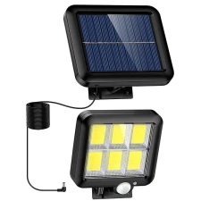 Verk Napelemes kültéri lámpa, 120 LED, mozgásérzékelős kültéri világítás