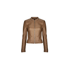 Vero Moda Bőrkabátok VMFAVODONA COATED JACKET NOOS Barna EU XS női dzseki, kabát