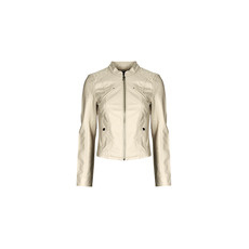 Vero Moda Bőrkabátok  VMFAVODONA COATED JACKET NOOS Bézs EU L